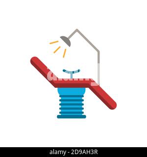 Dentist Chair icon. Simple element from dentistry collection. Creative Dentist Chair icon for web design, templates, infographics and more Stock Vector