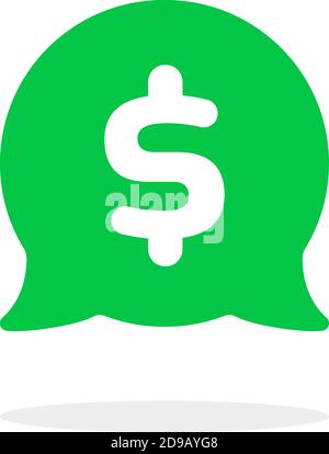 simple good deal bubble logo Stock Vector
