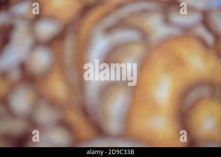 Abstract Orange and Brown Blurred Background Stock Photo