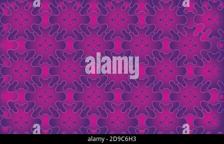 Purple Abstract Background Design With Gradient Composition. Stock Vector