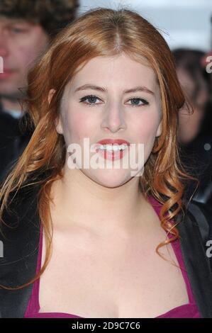 Lydia Rose Bewley attends the UK premiere of Olympus Has Fallen, BFI
