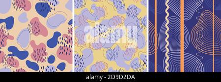 vector abstract modern background. seamless pattern Stock Vector