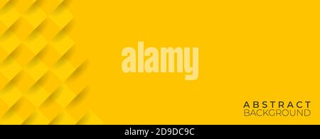yellow 3d looks wallpaper gradient color abstract background Stock Vector