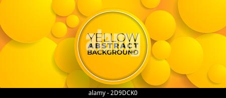 line abstract design background gradient yellow color radial style Stock Vector