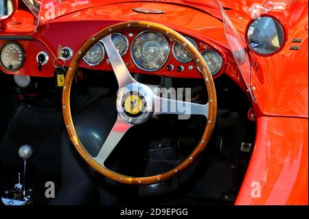 1000 Miglia, vintage car race. Stock Photo