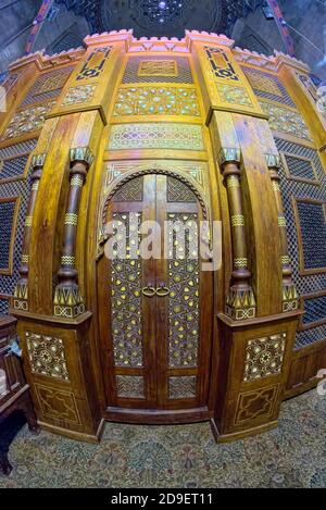 Tomb of Sheikh Al-Rifi in Al-Rifai Mosque, Cairo, Al Qahirah  Taken @Cairo, Egypt Stock Photo