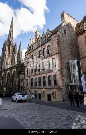 The Witchery by the Castle at the top of the Royal Mile in Edinburgh Old Town, Scotland, UK Stock Photo