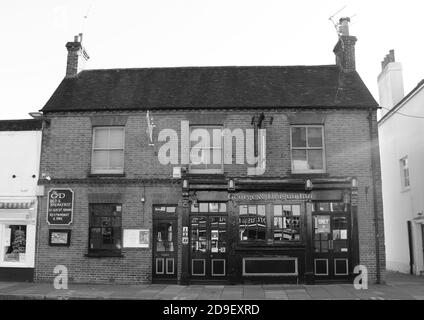 The George and Dragon public house in North Street, Chichester. Stock Photo