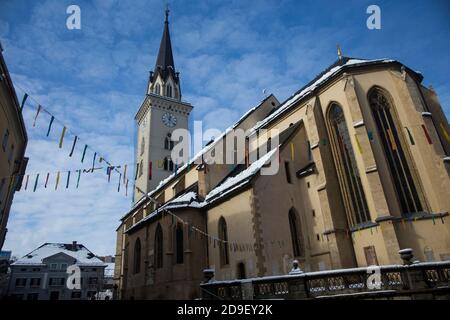 Saint Jacob's Parish Church, Villach, Carinthia, Austria Stock Photo