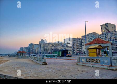 Alexandria beach, Egypt  Taken @Alexandria, Egypt Stock Photo