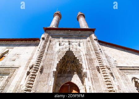 Sivas Cifte Minare (Two Minarets) Medrese Stock Photo