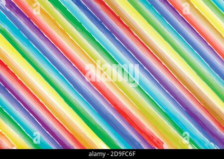 Rainbow Diagonal