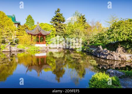 Dr. Sun Yat-Sen Classical Chinese Garden in Vancouver, Canada. Stock Photo