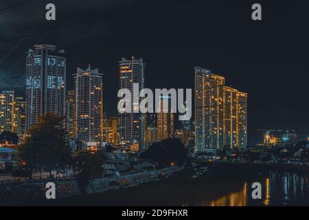 Makati Skyline Stock Photo