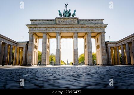 brandenburg gate in berlin germany Stock Photo
