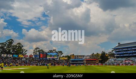 Wanderers cricket Stadium in Johannesburg Stock Photo