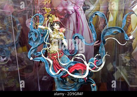 The world's biggest 'garage kits' display event from Japan 'Wonder Festival' holds this year's fest in Shanghai between 3th October and 4th October, S Stock Photo