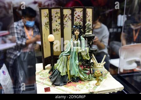 The world's biggest 'garage kits' display event from Japan 'Wonder Festival' holds this year's fest in Shanghai between 3th October and 4th October, S Stock Photo