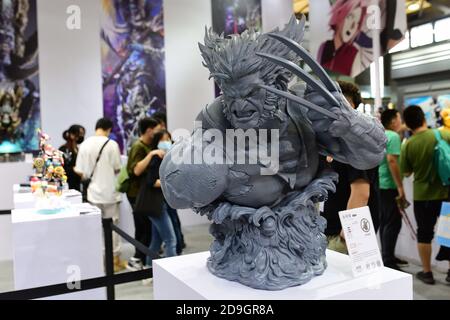 The world's biggest 'garage kits' display event from Japan 'Wonder Festival' holds this year's fest in Shanghai between 3th October and 4th October, S Stock Photo