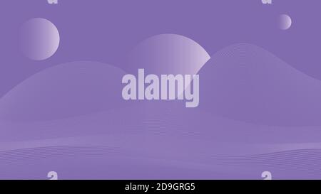 Abstract Geometric Line Pattern Background For Poster Design. Purple Gradient Vector Poster Template. Stock Vector