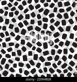 Abstract brush strokes seamless pattern. Vector illustration pattern for surface, t shirt design, print, poster, icon, web, graphic designs. Stock Vector