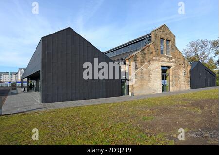 The Engine Shed, Scotland's building conservation centre, in Stirling, Scotland. Home to Historic Environment Scotland Stock Photo