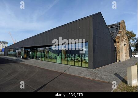 The Engine Shed, Scotland's building conservation centre, in Stirling, Scotland. Home to Historic Environment Scotland Stock Photo