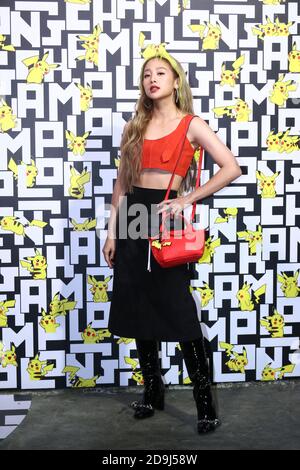 Chinese singer and actress Emma Wu attends Longchamp x Pokemon Design