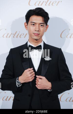 Chinese actor Li Xian attends Cartier commercial event in Shanghai ...