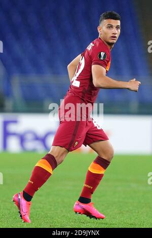 Tommaso Milanese Of Roma In Action During The Uefa Europa League Group Stage Group A Football Match Between As Roma And Cfr Cluj On November 5 20 P Stock Photo Alamy