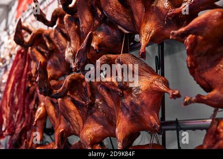 Traditional Asian cuisine, Peking duck. Stock Photo