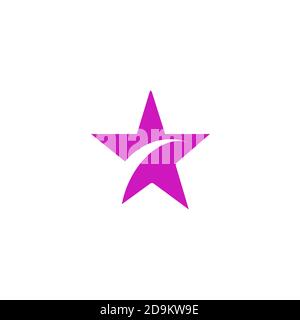 Star logo vector design. Stock Vector