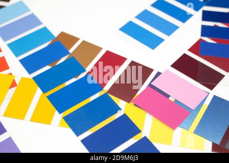 colorfull texture from rectangular shape Stock Photo