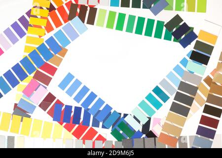 colorfull texture from rectangular shape Stock Photo