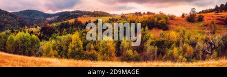 Derelict farmhouse on top of hill Tuscany Stock Photo - Alamy