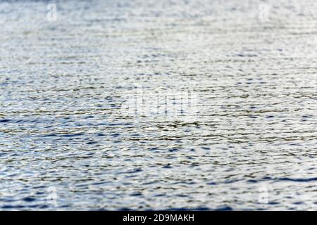 Ripples on water surface Stock Photo
