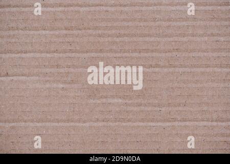 Brown cardboard sheet abstract background Stock Photo