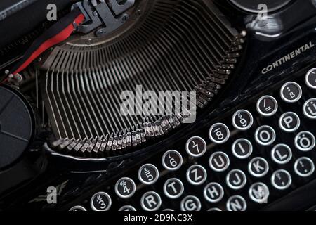 Antique  Continental typewriter Stock Photo