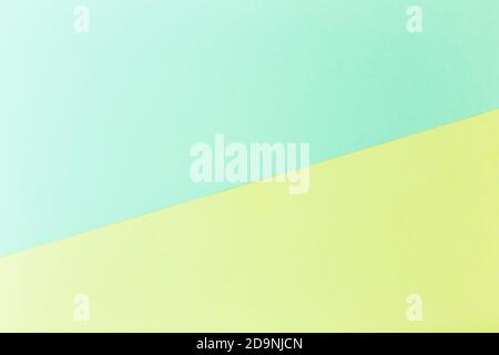 Pastel papers color background is nested backdrop flat lay. green, light green Stock Photo