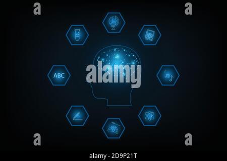 Futuristic abstract background .Future theme concept background.Data dashboard,Graph,Panel digital concept.vector and illustration Stock Vector