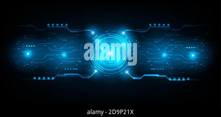 Abstract futuristic circuit.connection line circuit.vector and illustration Stock Vector