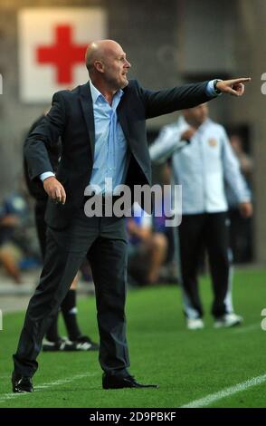 Prague, Czech Republic. 6th Sep, 2013. FIFA World Cup 2014 Brazil, Qualifying round, group B, Czech Republic vs Armenia, 1:2, 6 September 2013, Prague, Czech Republic. Czech Republic's coach Michal Bilek during their Qualifying FIFA World Cup 2014 Brazil./PSPA/Slavek Ruta *** Local Caption Credit: Slavek Ruta/ZUMA Wire/Alamy Live News Stock Photo