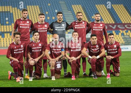 Viorel Draghia 90 Of Fc Rapid Bucharest Ionut Voicu 28 Of Fc Rapid Bucharest Alexandru Dandea