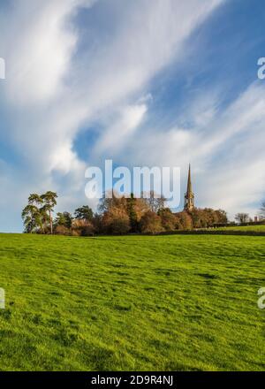 St.Bartholomews Church in Tardebigge, Worcestershire, England. Stock Photo