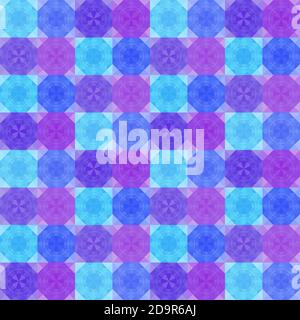 Blue diamond triangles mosaic background, abstract crystal texture. Stock Vector