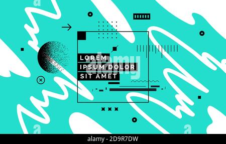 Modern abstract cover, minimal cover design. Colorful geometric background, vector illustration. Stock Vector