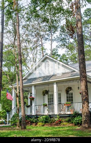 Louisiana Northshore,Abita Springs,home residence house historic, Stock Photo