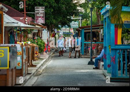 DOMINICUS, DOMINICAN REPUBLIC 6 FEBRAURY 2020: Scene of daily life on the streets of Dominicus in the Dominican Republic Stock Photo