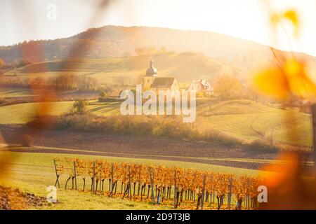 Eschenau in lower franconia, Germany Stock Photo