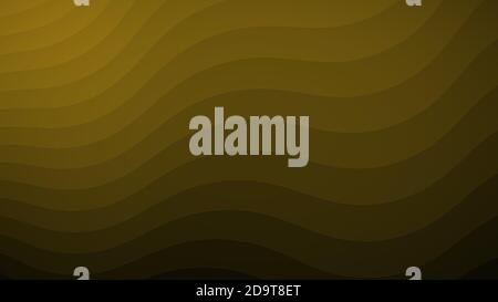 Abstract background of wavy lines in shades of brown Stock Vector